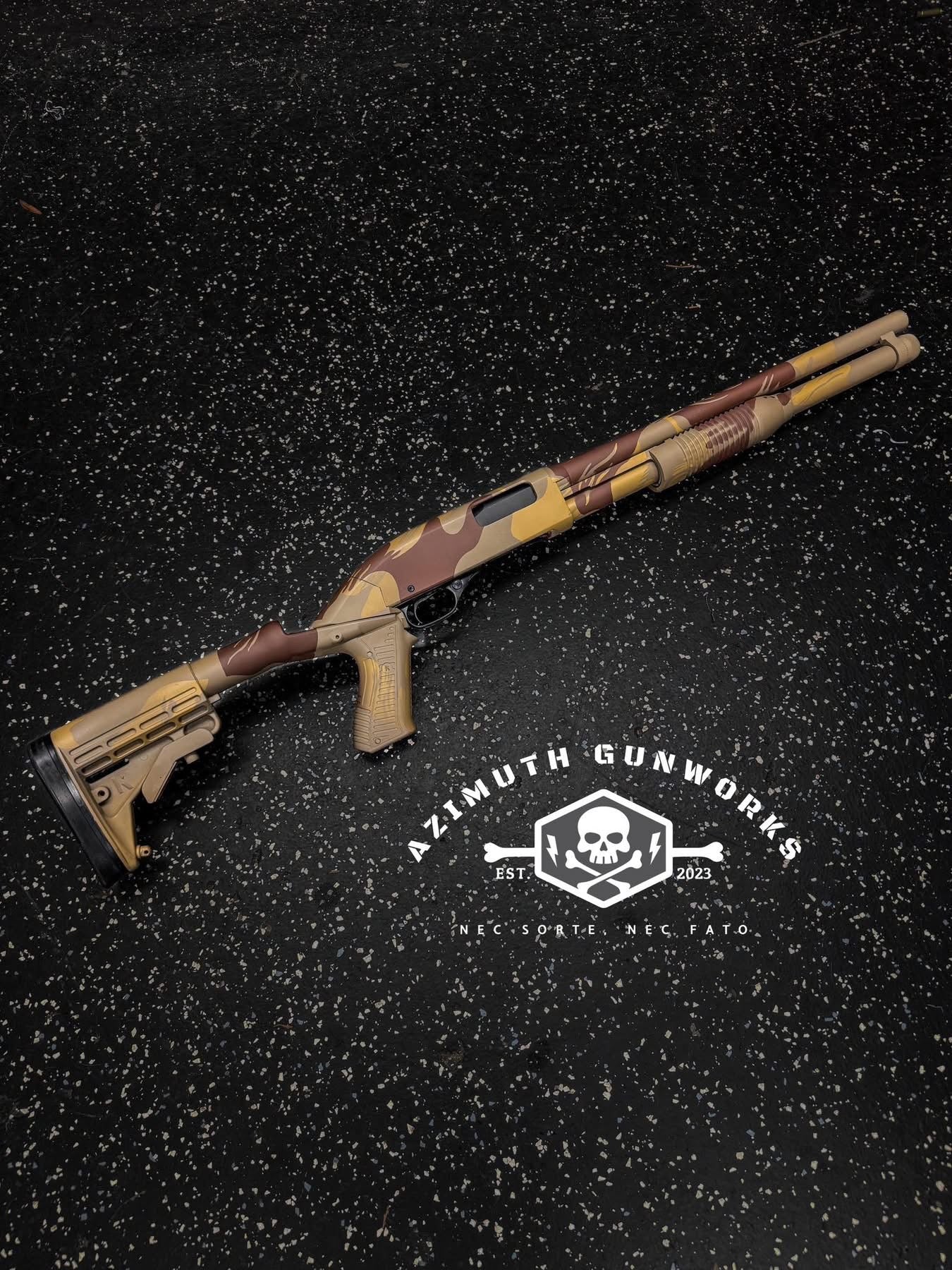 Rhodie DIY Gun Camo Adhesive Stencil