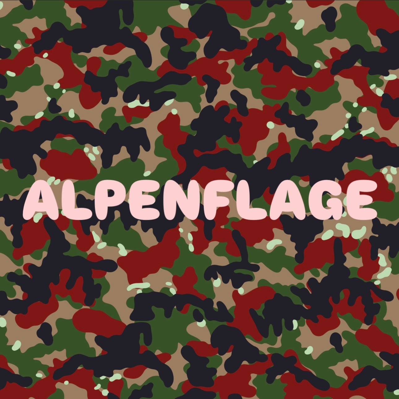 Alpenflage Adhesive Stencil