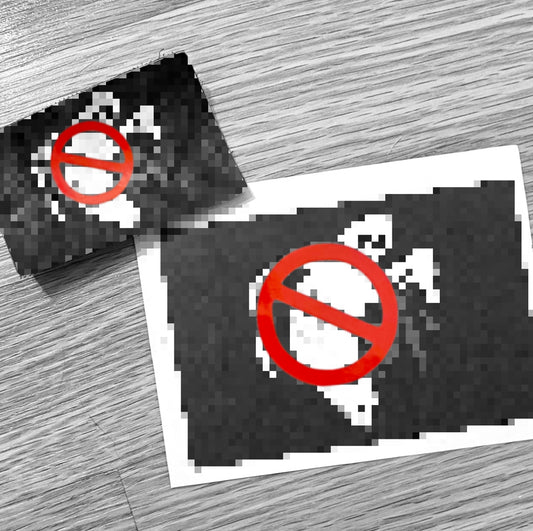 Busted Die-Cut Vinyl