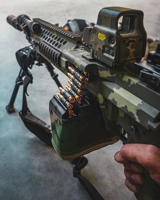 Russian Palma DIY Gun Camo Adhesive Stencil
