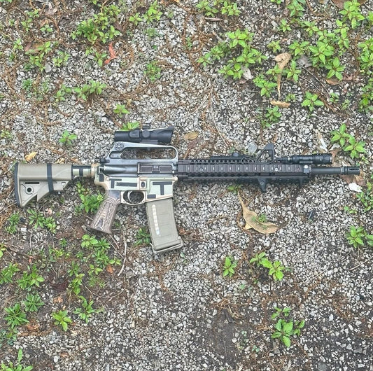 T Block Adhesive Stencil