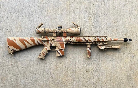 Tiger Stripe Adhesive Stencil