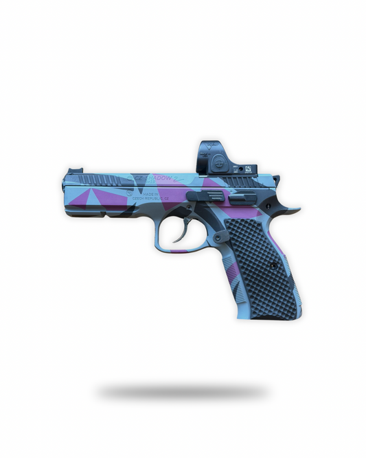 Dazzle DIY Gun Camo Adhesive Stencil