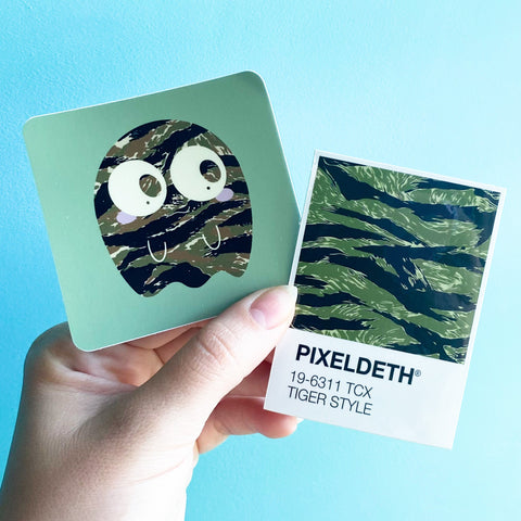 Tiger Stripe Duo • Sticker 2-pack