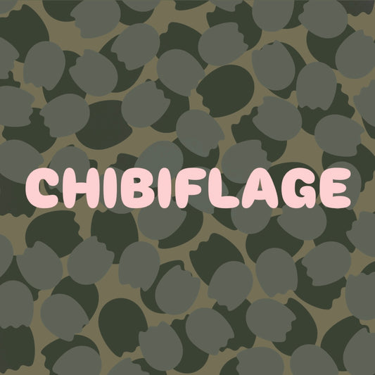 Chibiflage Adhesive Stencil