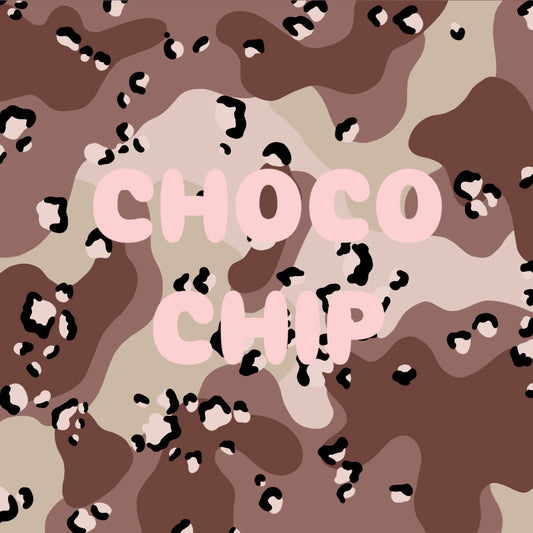 Chocolate Chip Adhesive Stencil