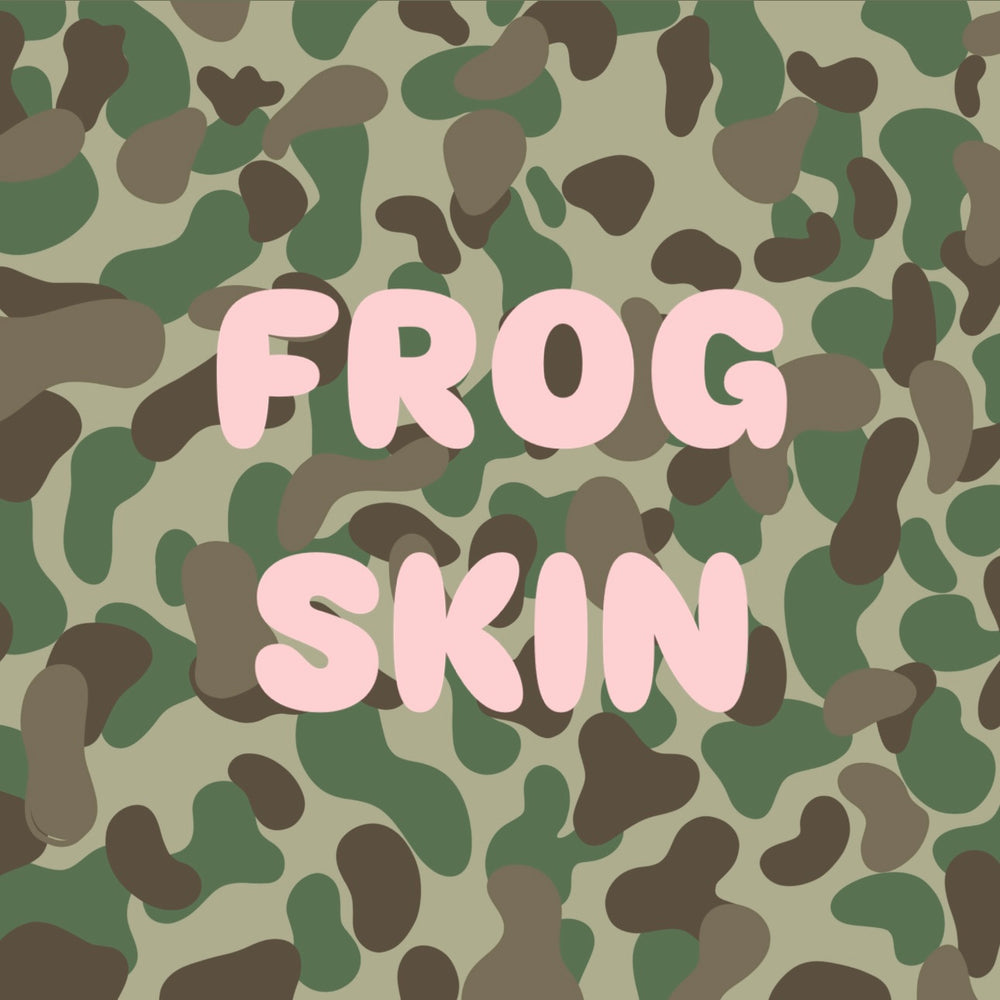 Frog Skin Adhesive Stencil