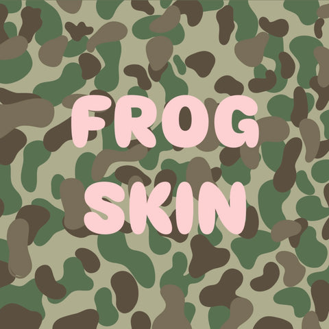 Frog Skin Adhesive Stencil