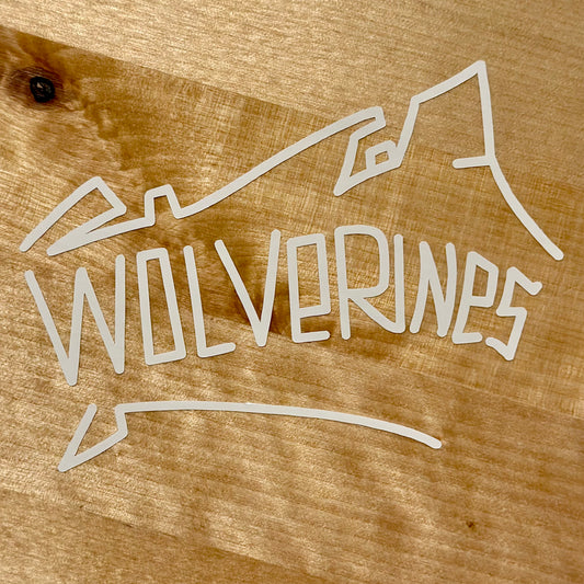 Wolverines Die-Cut Vinyl