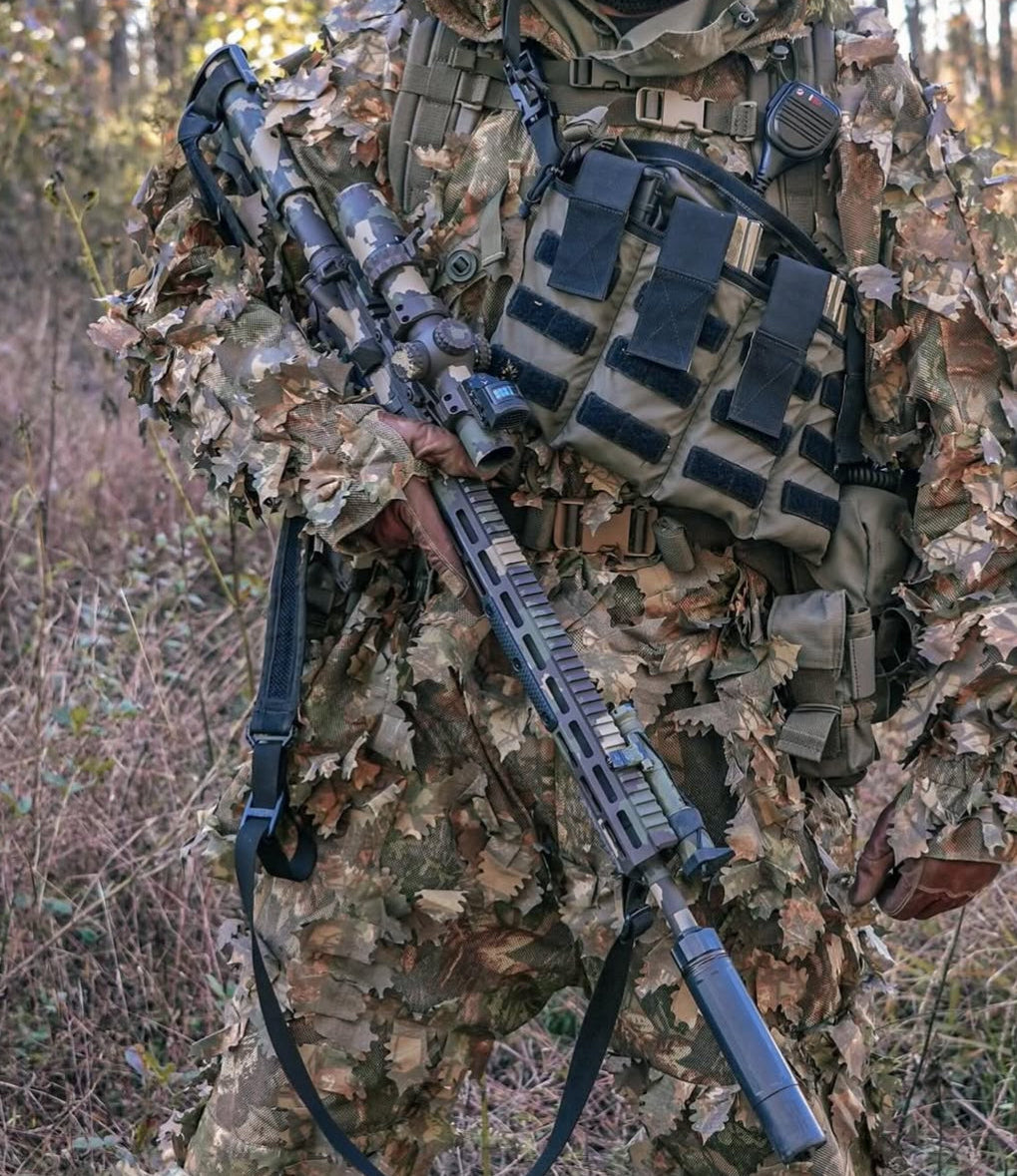 Russian Palma DIY Gun Camo Adhesive Stencil