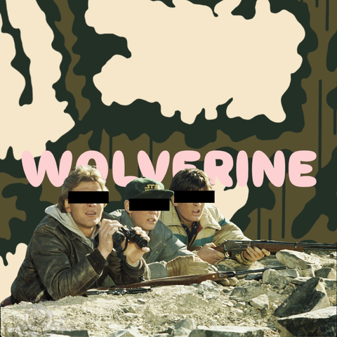 Wolverine DIY Gun Camo Adhesive Stencil