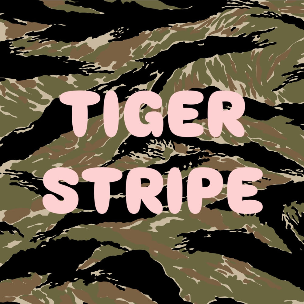 Tiger Stripe Adhesive Stencil