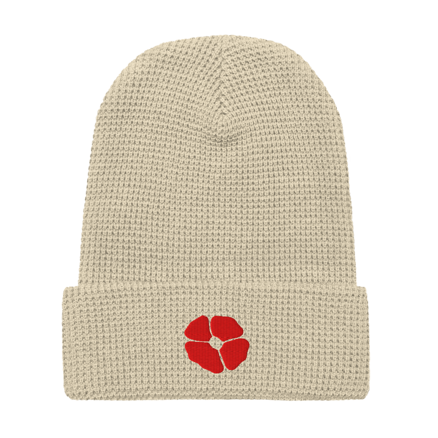 Poppy Waffle Beanie