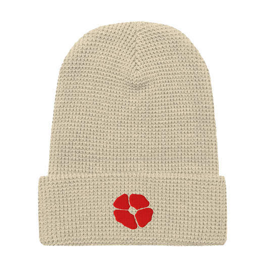Poppy Waffle Beanie