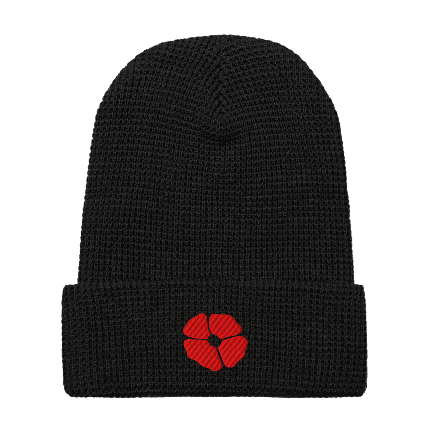 Poppy Waffle Beanie