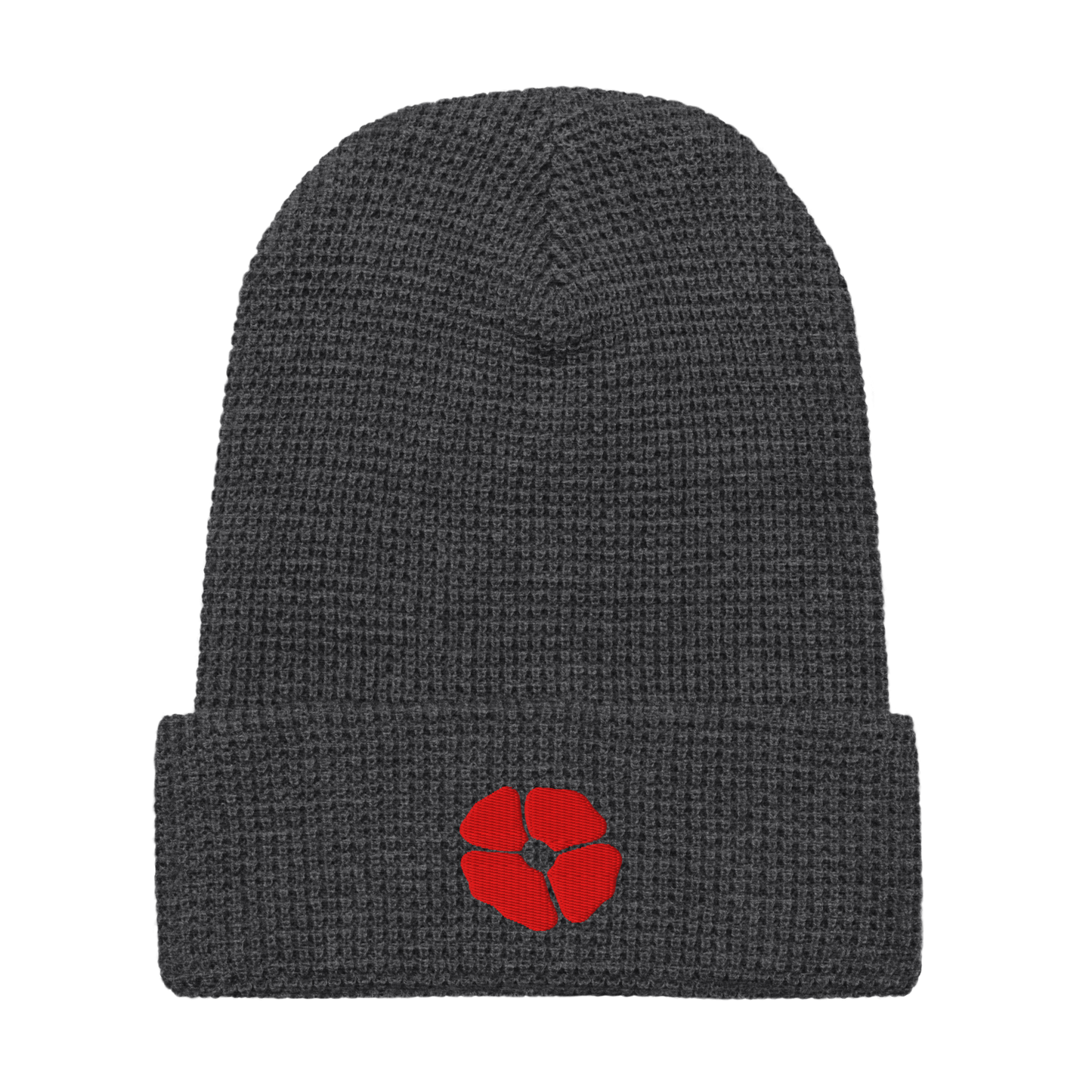 Poppy Waffle Beanie